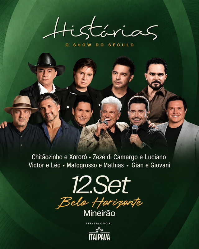 Historias BH 2026 — Belo Horizonte, MG