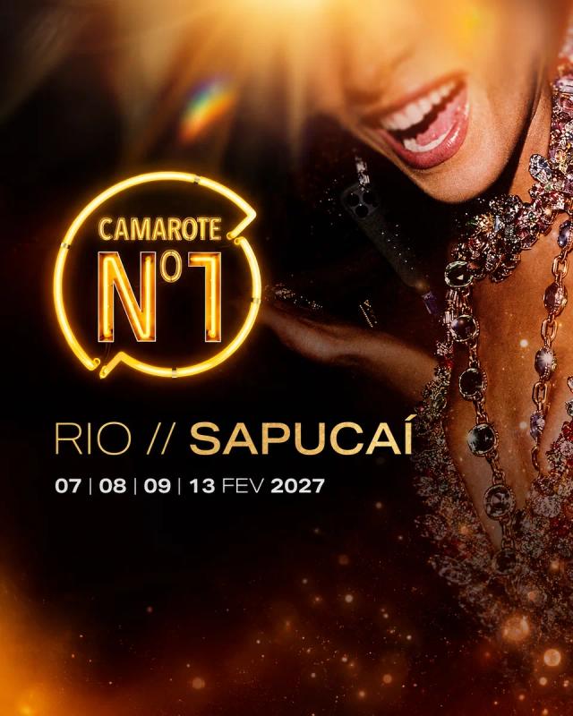 Camarote N°1 2027 — Rio de Janeiro
